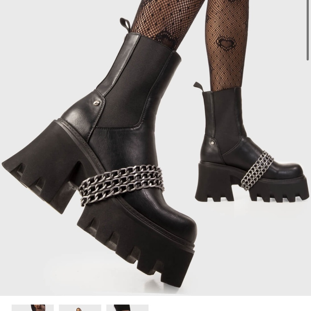 Lamoda Chunky Platform Boots
